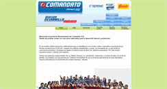 Desktop Screenshot of comandato.multitrabajos.com